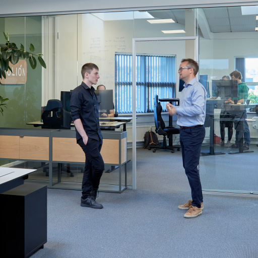 Billede fra Holions kontor