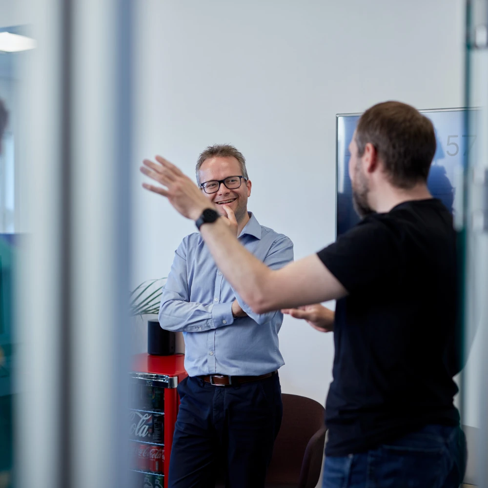 Billede fra Holions kontor