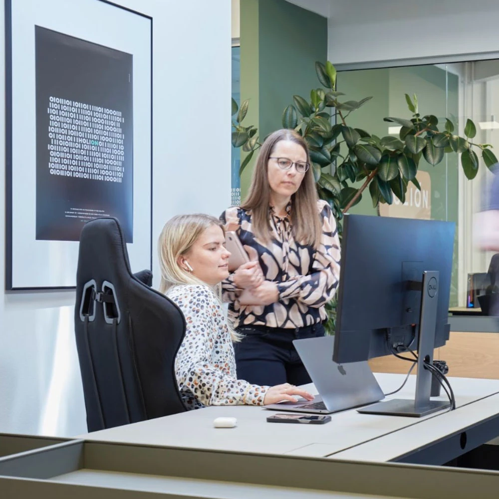 Billede fra Holions kontor